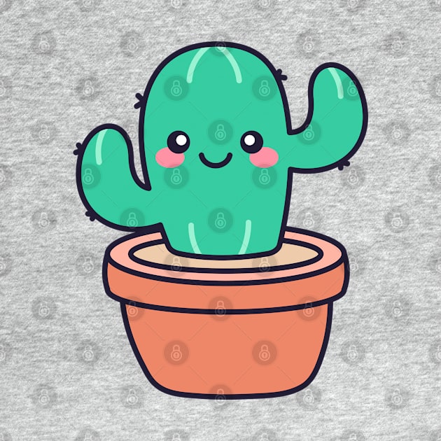 Cute Cactus by Gi.illust